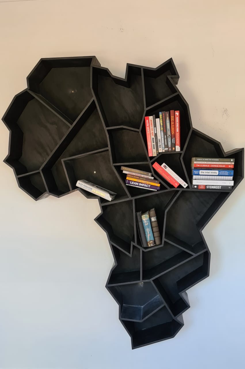 African book shelf